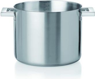 Mepra Stile By Pininfarina Deep Pot in Silver at Nordstrom, Size Small