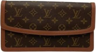 Louis Vuitton Pre-owned Clutches, female, Brown, Size: ONE SIZE Pre-owned Vintage Clutch