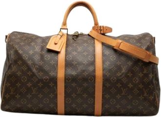 Louis Vuitton Pre-owned Weekend Bags, female, Brown, Size: ONE SIZE Pre-owned Canvas louis-vuitton-bags