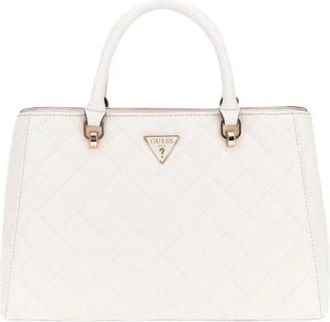 Guess Carly Girlfriend Schoudertas - Dames - Handtassen - Beige - ONE Size - Tassen