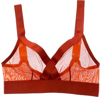 DKNY Dkny Sheers Triangle Mesh Bralette