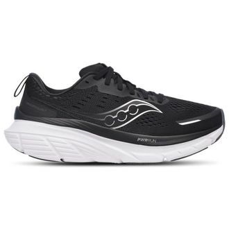 Saucony Womens Guide 18 - Running Shoes Black/White Size 10.0