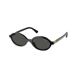 Miu Miu 04Zs Zonnebril - Dames - Accessoires - Zwart - Maat: 50 MM Zijde