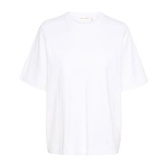 Inwear White Boxy Top with Half Sleeves - female - InWear - T-Shirts - White - 2XS - Tops