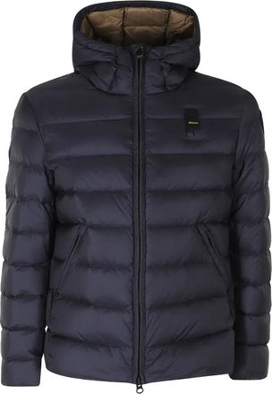 Blauer Acton Jacket - Heren - Jassen - Blauw - Maat: S Zijde