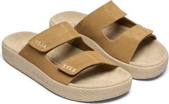 Veja Etna Slide Sandal in Tent Almond at Nordstrom, Size 40