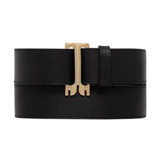 Victoria Beckham Dorian Smokingriem - Dames - Accessoires - Zwart - Maat: 90 CM Leer