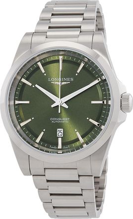 Longines Pre-owned Longines Conquest Automatic Green Dial Mens Watch L3.830.4.02.6