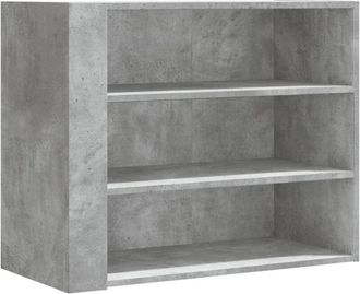 vidaXL Vidaxl - Mueble De Pared Madera Ingenier&iacute;a Gris Hormig&oacute;n 75x35x60 Cm
