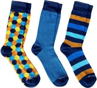 Unsimply Stitched Assorted 3-Pack Crew Socks in Multi Color at Nordstrom Rack