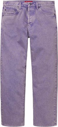 SUPREME Regular Jeans Purple SUP-SS24-025