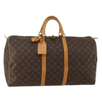 Louis Vuitton Pre-owned Keepall 55 Boston Bag - unisex - Louis Vuitton Vintage - Vintage Weekend Bags - Brown - ONE SIZE - Pre-owned