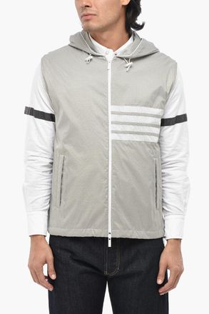 Thom Browne Ripstop-Check Nylon Vest Thom Browne