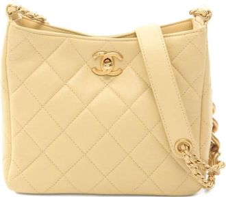 Chanel Borsa passepartout Matelasse piccola 2021 - Oro