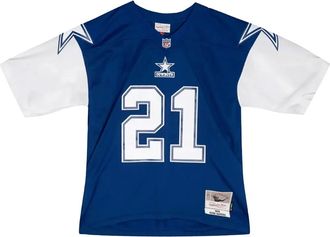 Mitchell & Ness Top NFL Dark Cowboys Deion Sanders 1995 - Blu