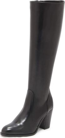 Julie Dee Mw 542 Boot - Dames - Laarzen met Hak - Zwart - 35 EU - Leer - Schoenen
