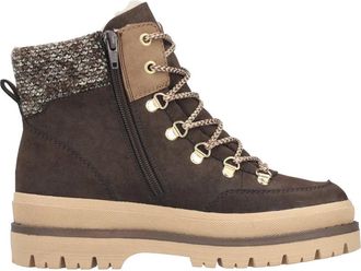 Rieker Warm gevoerde enkellaars - Dames - Schoenen - Bruin - Maat: 38 EU Leer