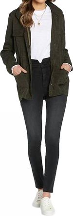 Dear John Denim Jenny Jacket In Pine Leopard