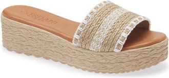 Cordani Brylee Platform Sandal in White at Nordstrom, Size 6.5Us