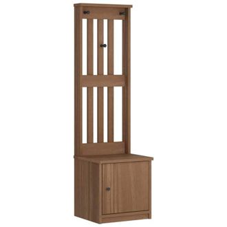 vidaXL Hall Tree sandnes 45x40x159.5 cm Solid Wood Pine Vidaxl