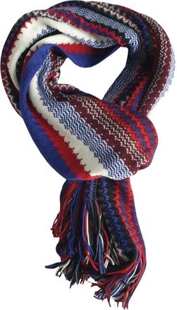 Missoni Geometrische wollen sjaal - Dames - Wintersjaals - Veelkleurig - ONE Size - Wol - Accessoires