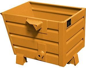 Bauer Volquete Apilable Capacidad 0,3 M&sup3; Amarillo Naranja Ral 2000