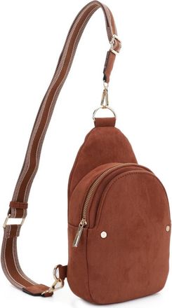 Mali + Lili Kelly Sling Bag in Cognac at Nordstrom