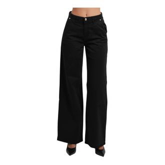 Gaud&igrave; Pantaloni a gamba larga - - Trousers - Donna - Nero - W29