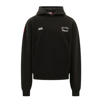 GCDS Gcds, Hoodies & sweatvesten, Heren, Zwart, XL, Hoodies