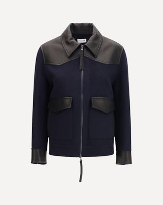 P.A.R.O.S.H. P. A.R. O.S. H. Giacca con inserti in pelle Woman XS