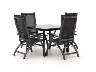Hartman Hartman Primo/Sestino 90cm dining tuinset 5-delig verstelbaar