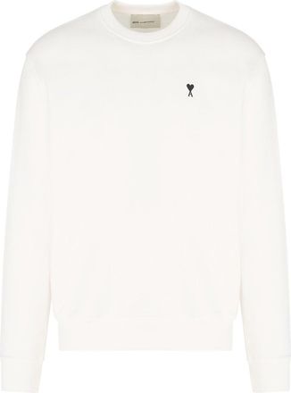 Ami LOOPBACK JERSEY ADC SWEATSHIRT Size: XL, colour: WHITE