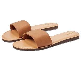 Volcom Simple Slide Sandals Womens Sandals Tan 1 : 10 B - Medium, Synthetic