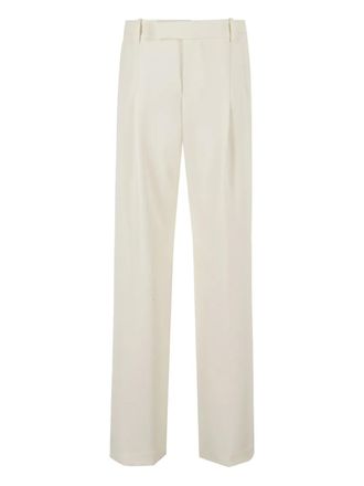 Federica Tosi pleated-front trousers - Neutrals
