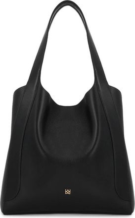 Kazar Ruime leren schoudertas - Dames - Shoppers - Zwart - ONE Size - Leer - Tassen