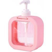 OEM Dispensador De Jab&oacute;n L&iacute;quido Transparente Con Dosificador, Botella De Pl&aacute;stico De 500 Ml Para Jab&oacute;n De Manos, Botella Recargable Con Dosificador Para 
