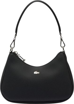 Lacoste Tassen, Dames, Zwart, ONE Size, Polyester, Daily City Crossbody Bag