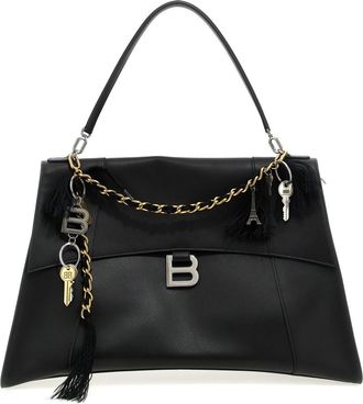 Balenciaga Black Hourglass shoulder bag