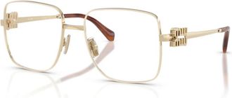 Miu Miu MU 51Xv Optical Frame - unisex - Brillen - Beige - 54 MM - Accessoires
