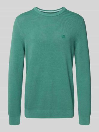 Marc O'Polo Regular Fit Strickpullover aus reiner Baumwolle in Mint, Größe XXL