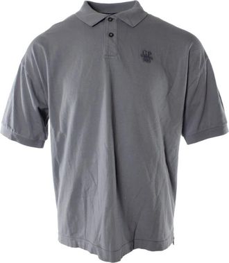 C.P. Company Polo - Heren - Polos - Paars - L - Katoen - Tops