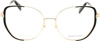 Marc Jacobs MJ11030RHL00 Butterfly Full Rim Eyeglasses - Gold