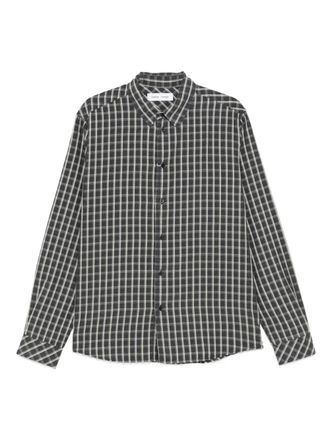 Samsøe & Samsøe plaid shirt - men - Lyocell - M - Black