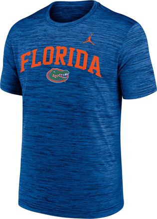 Nike Jordan Florida Primetime Arch Logo Velocity Nike Mens Dri-FIT College T-Shirt in Blue | NKPQ4EVUFN-VFM