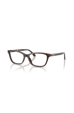 Versace 54mm Cat Eye optical glasses in Brown at Nordstrom