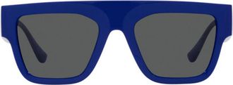 Versace VE4430U529487 Square Full Rim Sunglasses - Blue