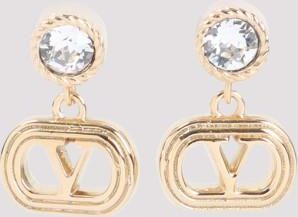 Valentino Garavani Golden Signature Earrings