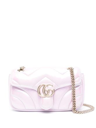 Gucci GG-Marmont leren tas - Roze