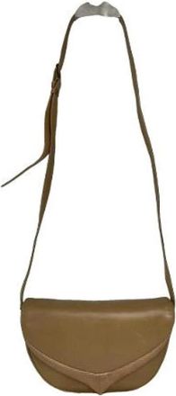 Givenchy Pre-owned Leren Schoudertas - Dames - Vintage Schoudertas - Bruin - ONE Size - Leer - Vintage