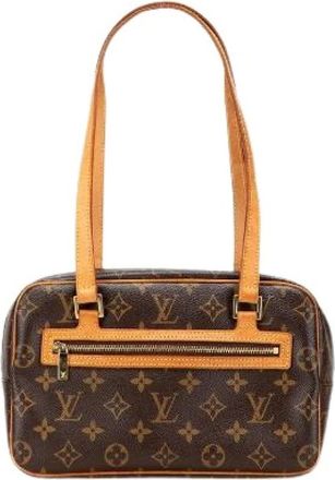 Louis Vuitton Pre-owned Shoulder Bags, female, Brown, Size: ONE SIZE Pre-owned Vintage Shoulder Bag